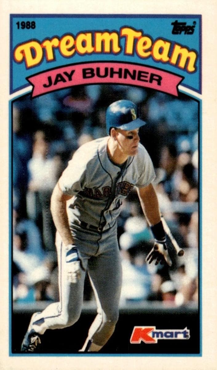 Jay Buhner 1989 topps Topps