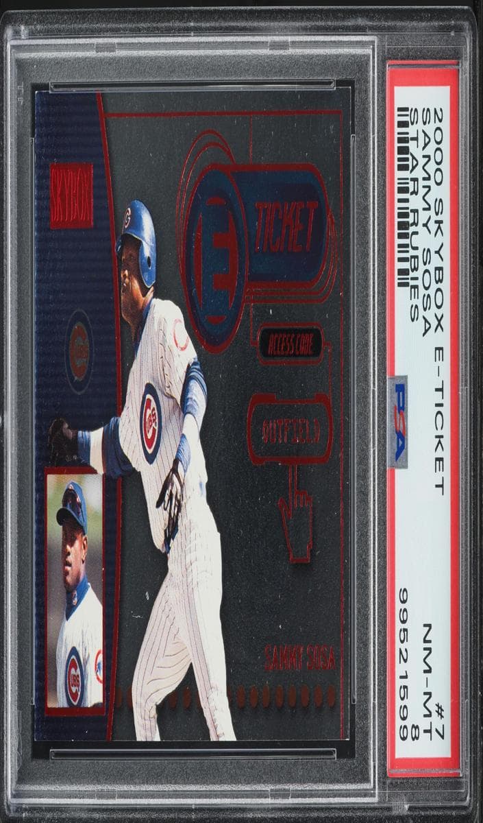 Sammy Sosa 2000 fleer