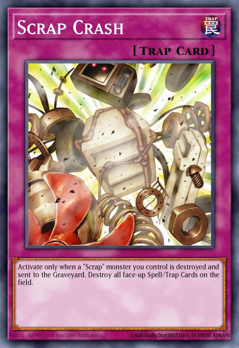 Scrap Crash 2010 Yu-Gi-Oh! Starstrike Blast 1st Edition