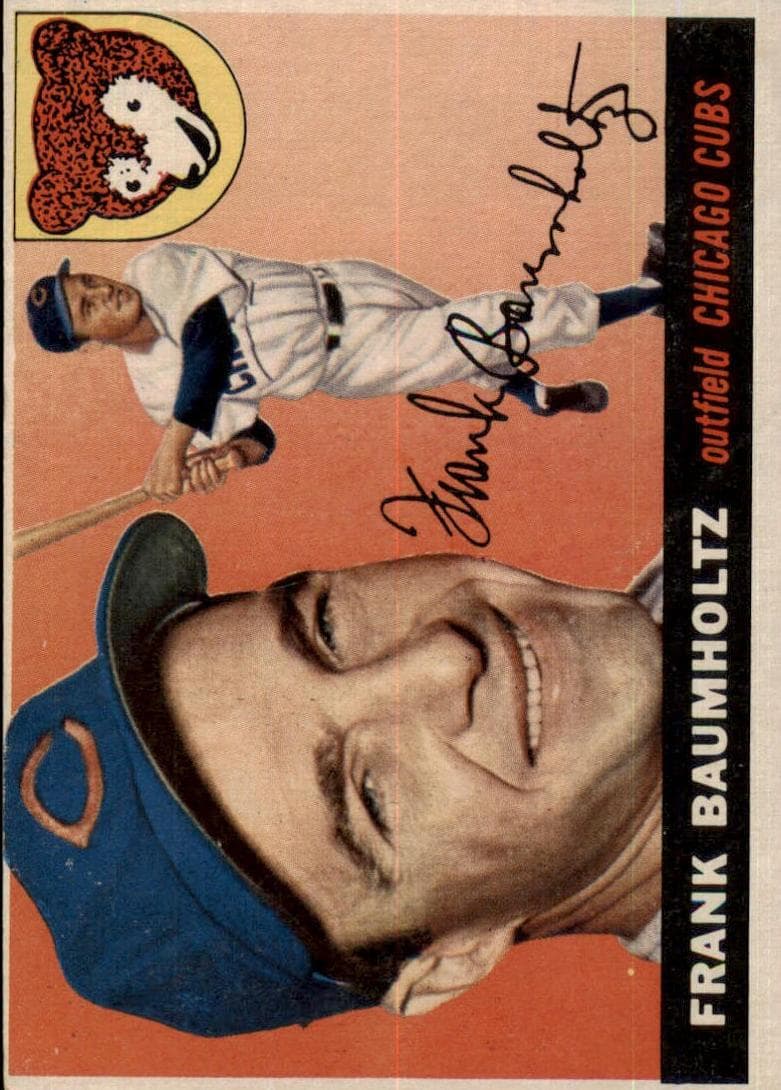 Frank Baumholtz 1955 topps Topps