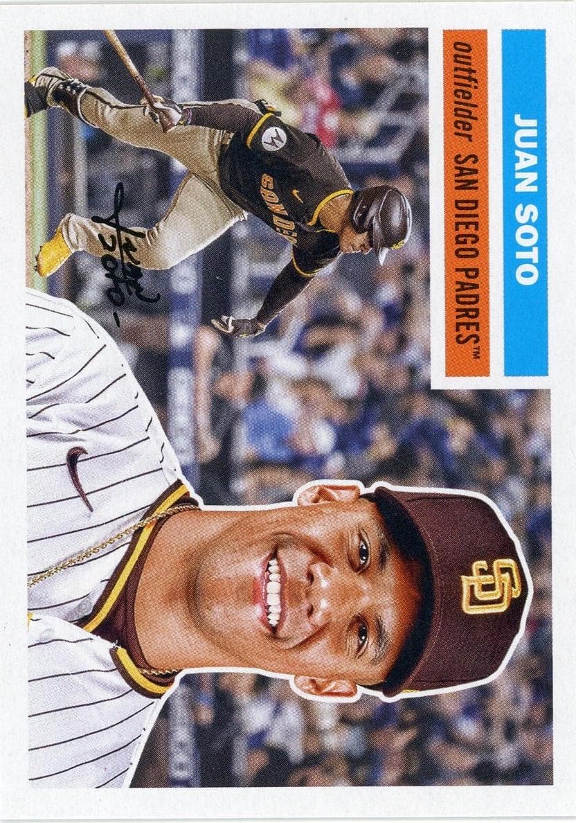 Juan Soto 2023 topps Topps Archives