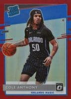 Cole Anthony 2020 panini Donruss Optic