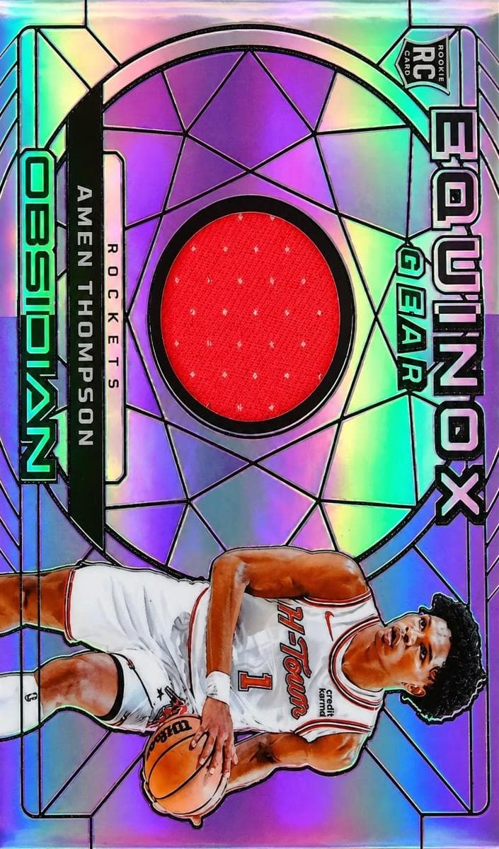 Amen Thompson 2023 panini Obsidian