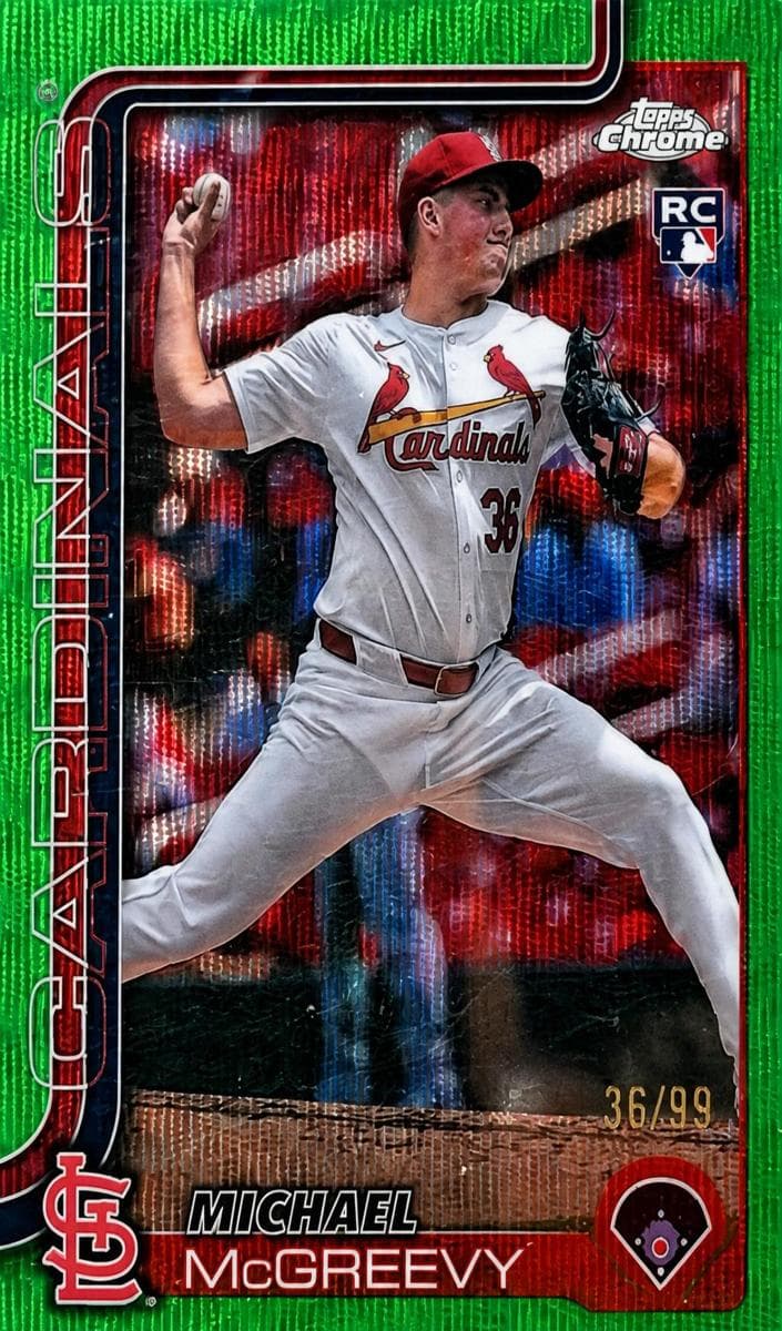 Michael McGreevy 2025 topps