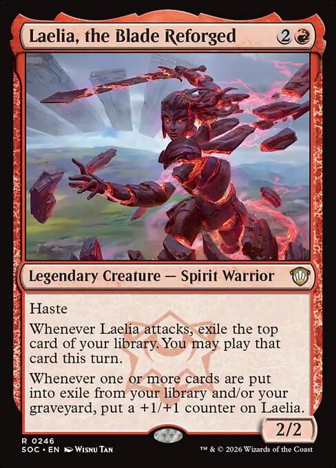 Laelia, the Blade Reforged 2021 Magic: The Gathering