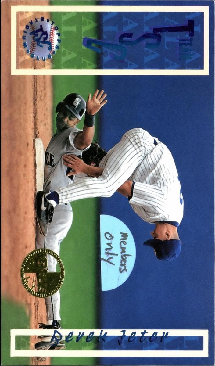 Derek Jeter 1996 unknown Stadium Club