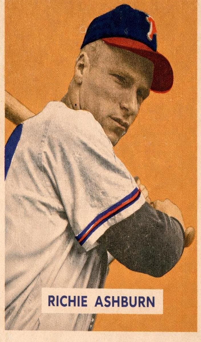 Richie Ashburn 1949 bowman Bowman