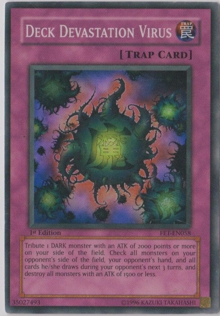 Deck Devastation Virus 2005 Yu-Gi-Oh!