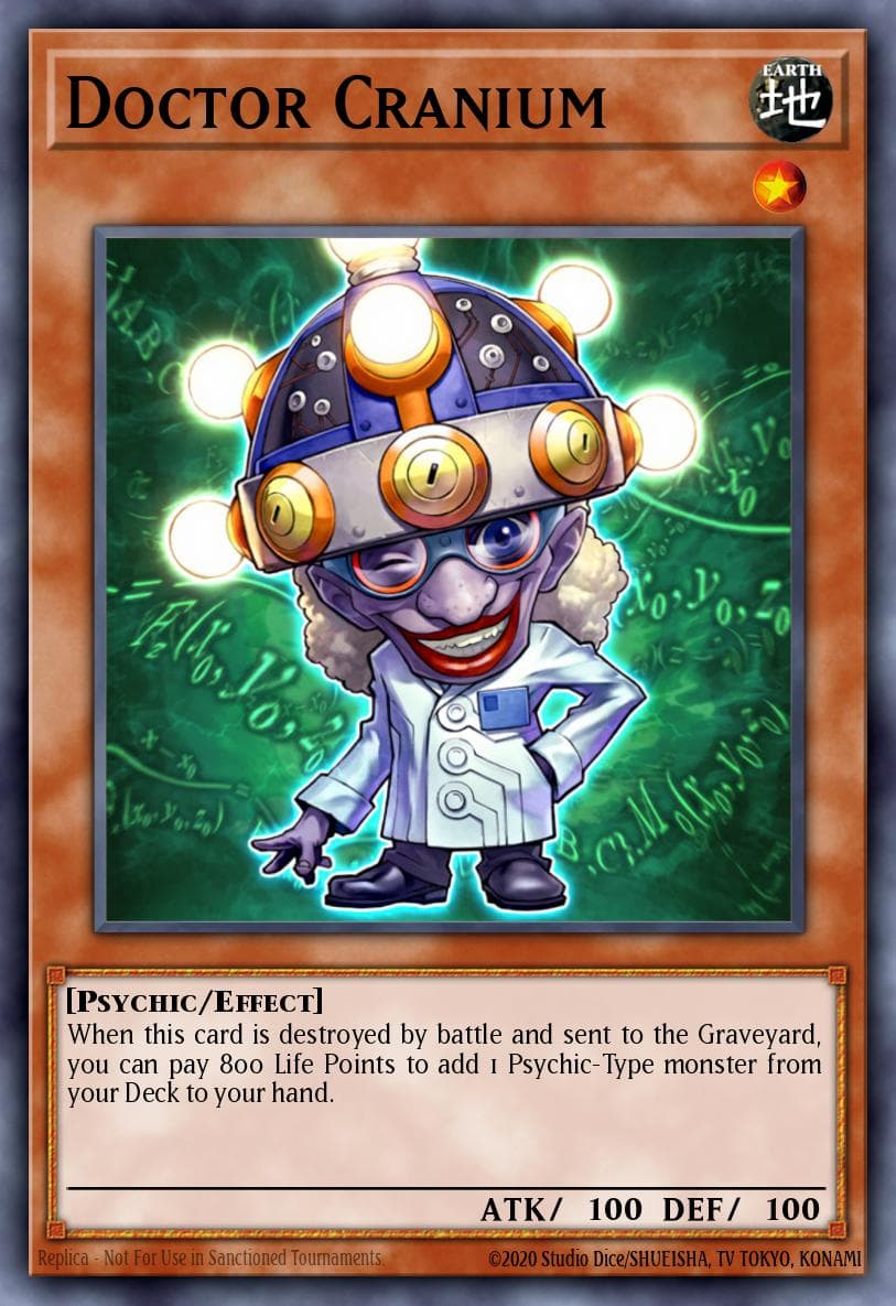 Doctor Cranium 2008 Yu-Gi-Oh! The Duelist Genesis