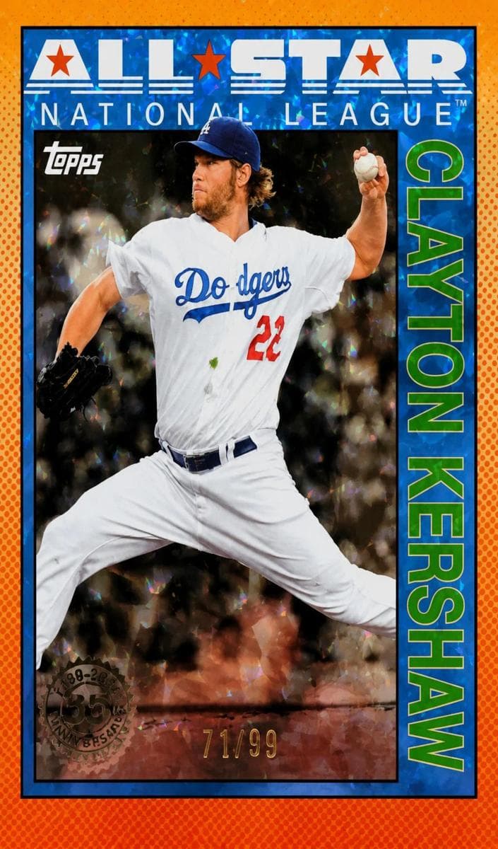 Clayton Kershaw 2025 topps Topps