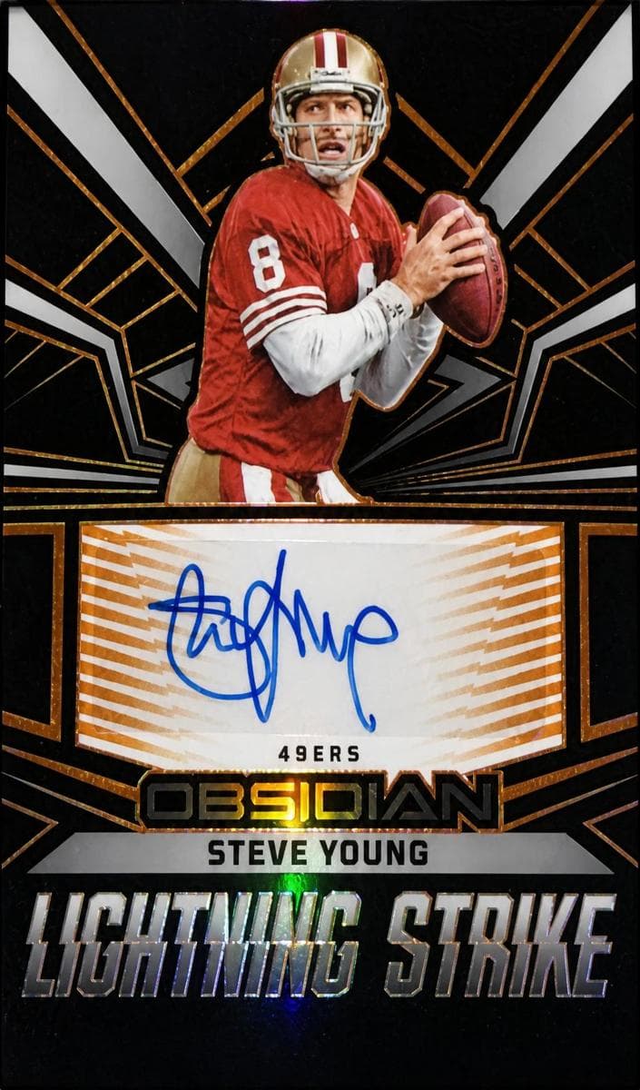 Steve Young 2023 panini Obsidian