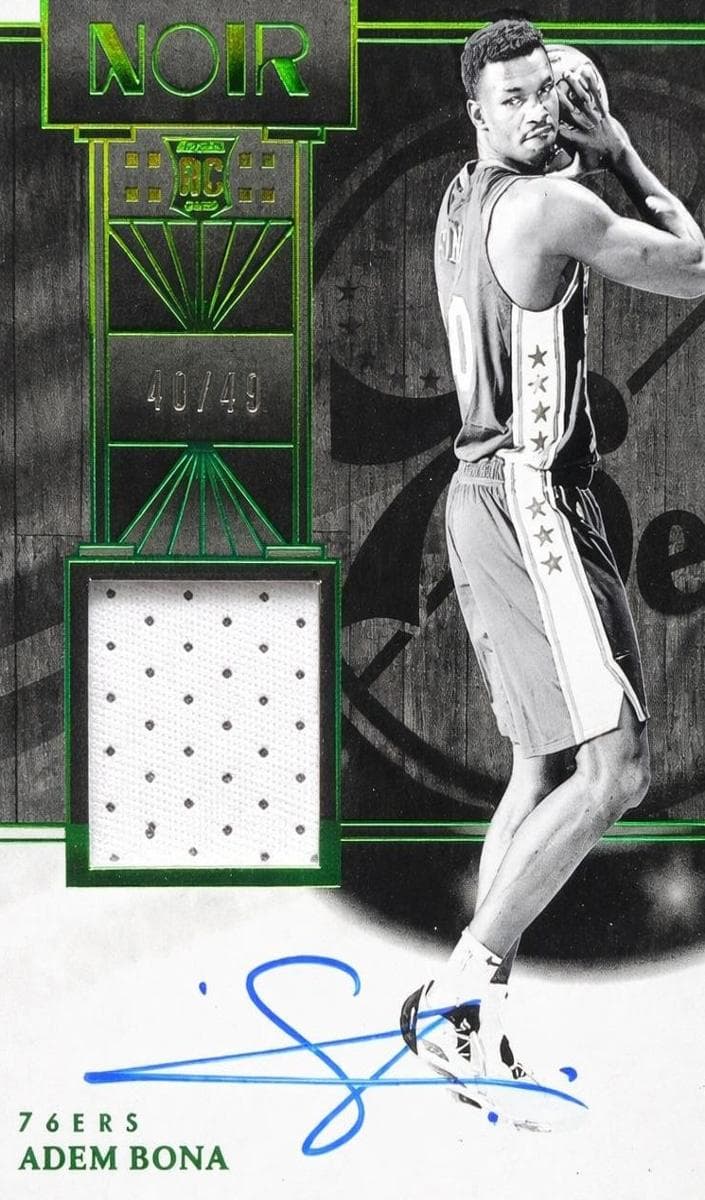 Adem Bona 2024 panini Panini Noir