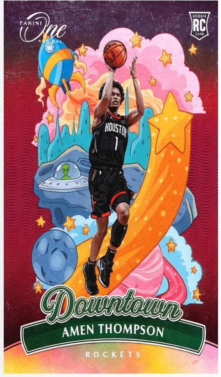 Amen Thompson 2023 panini Panini One and One