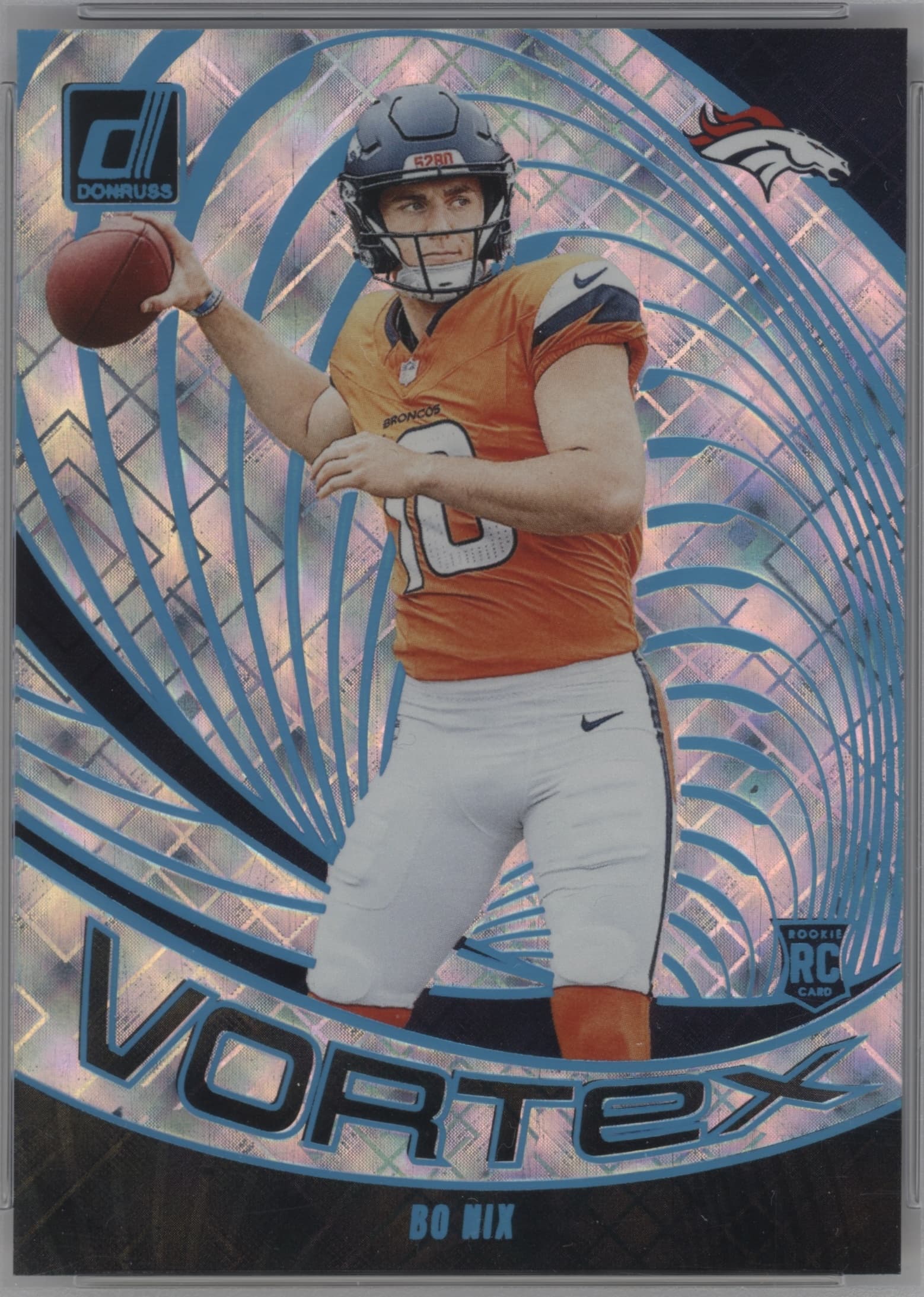 Bo Nix 2024 panini Panini Donruss