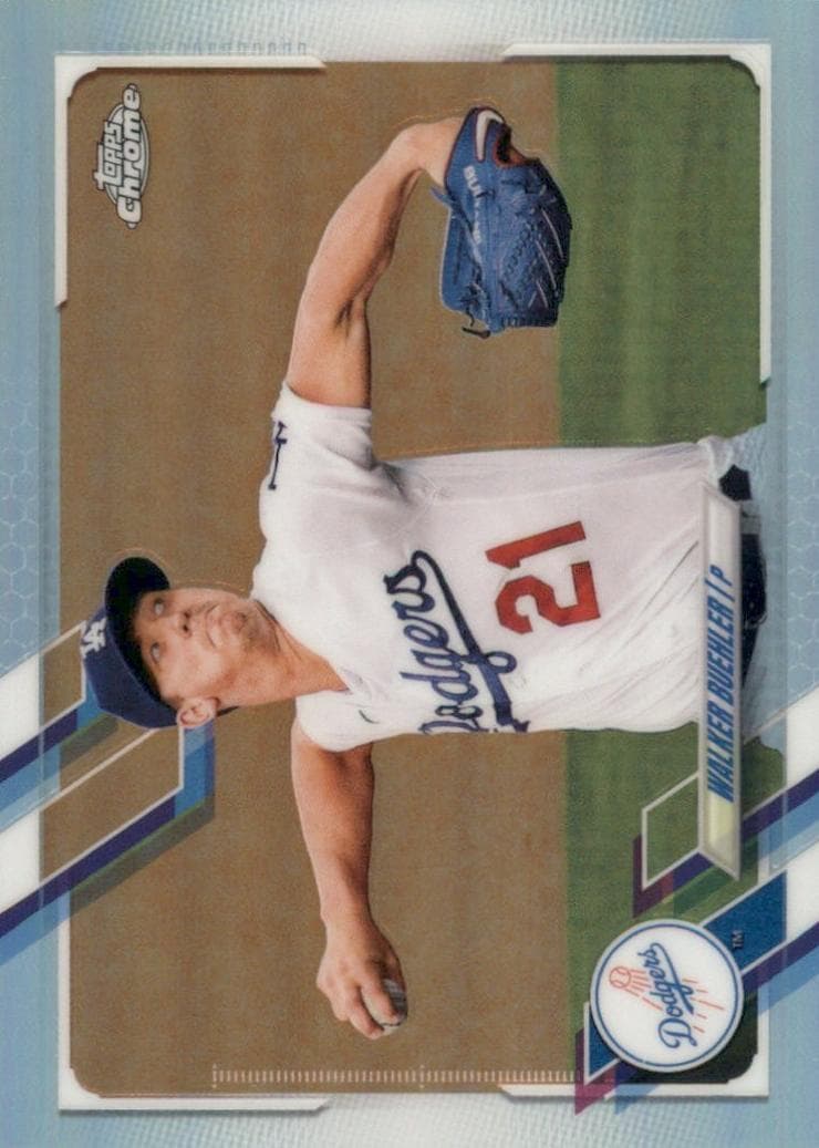 Walker Buehler 2021 topps Topps Chrome