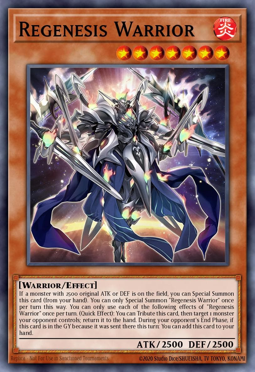 Regenesis Warrior #ALIN-EN013