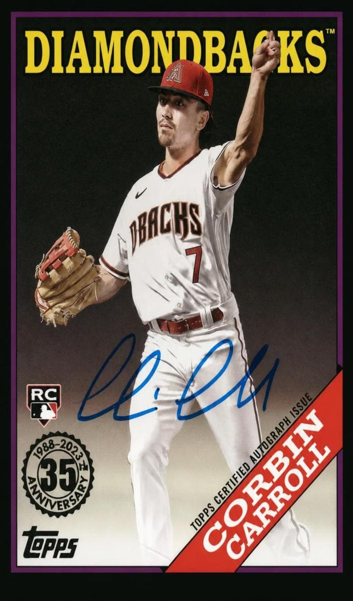 Corbin Carroll 2023 topps Topps