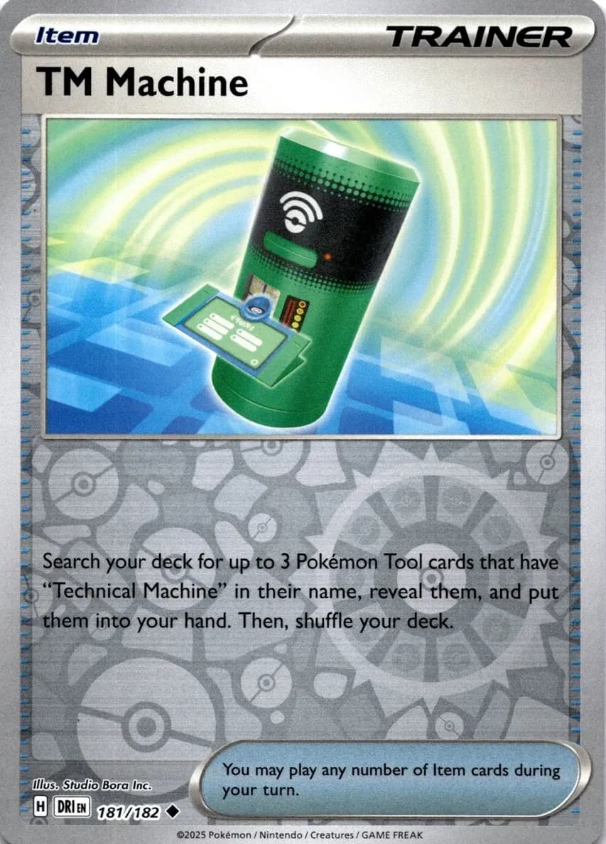 TM Machine trading card