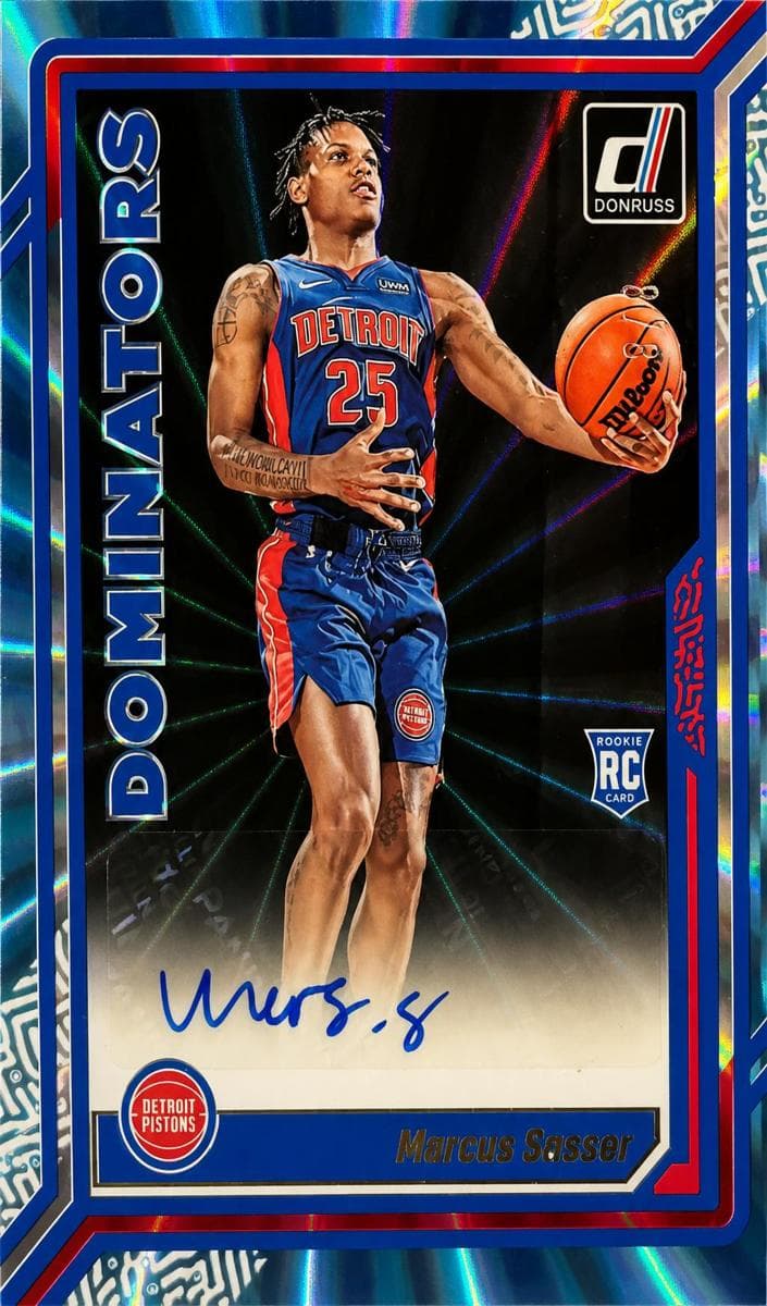 Marcus Sasser 2023 panini Donruss