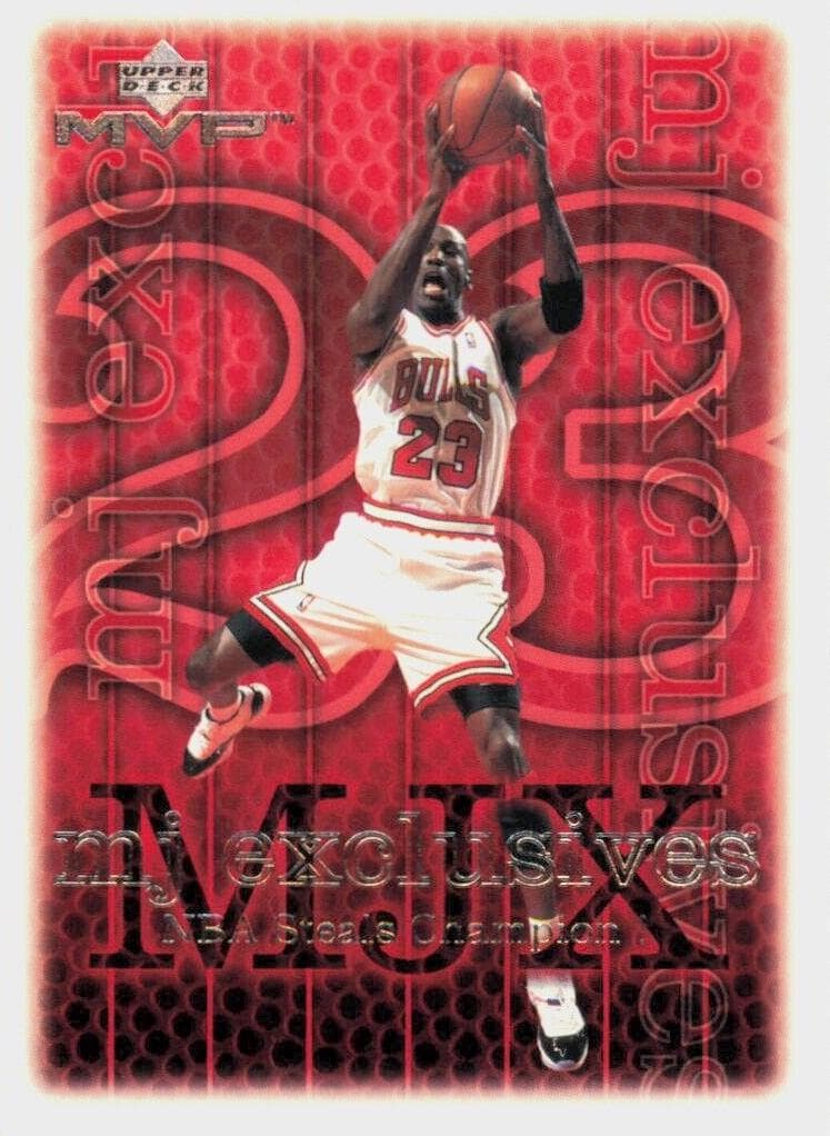 Michael Jordan 1999 upper-deck Mvp