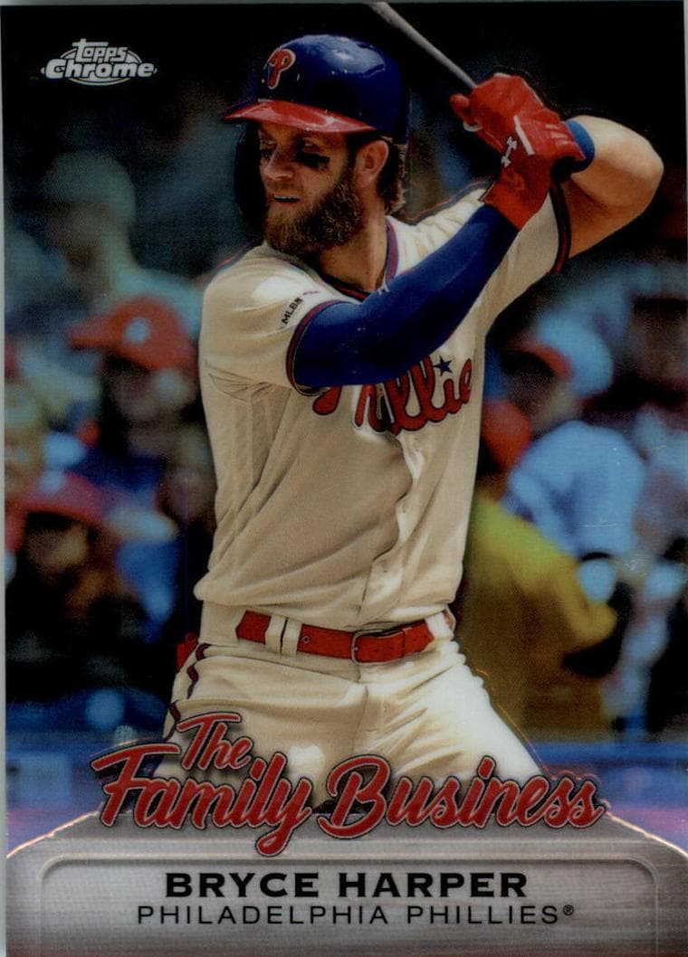 Bryce Harper 2019 topps Topps Chrome Update