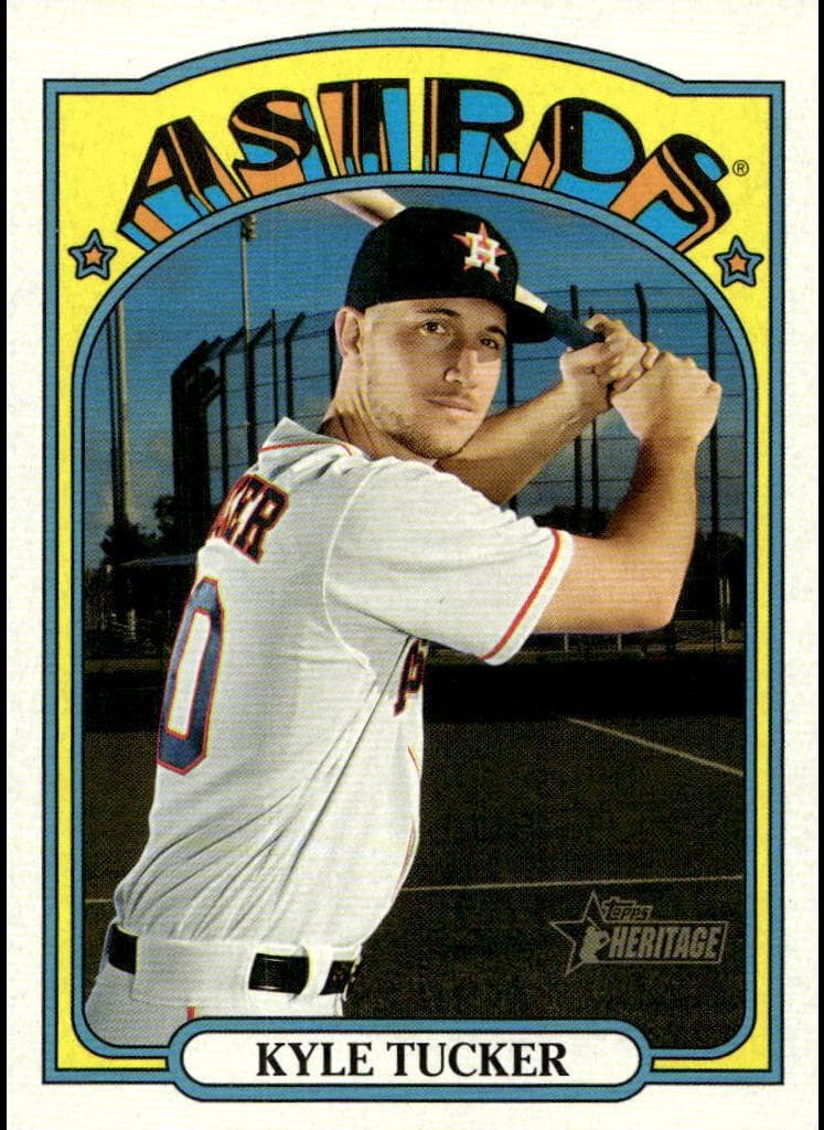 Kyle Tucker 2021 topps Topps Heritage