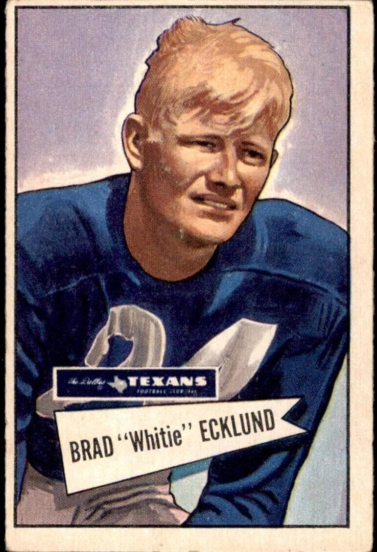 Brad Ecklund 1952 bowman Bowman Large