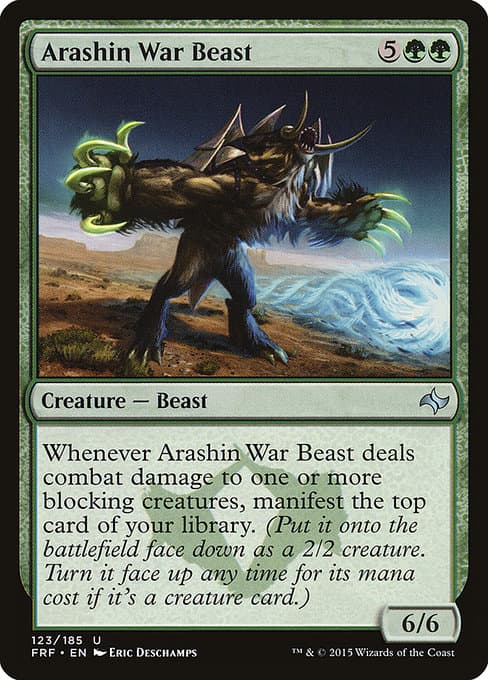 Arashin War Beast 2015 Magic: The Gathering Fate Reforged