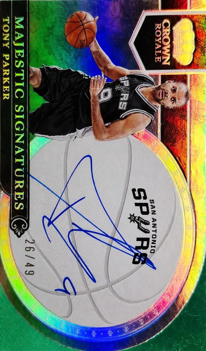 Tony Parker 2022 panini Panini Crown Royale