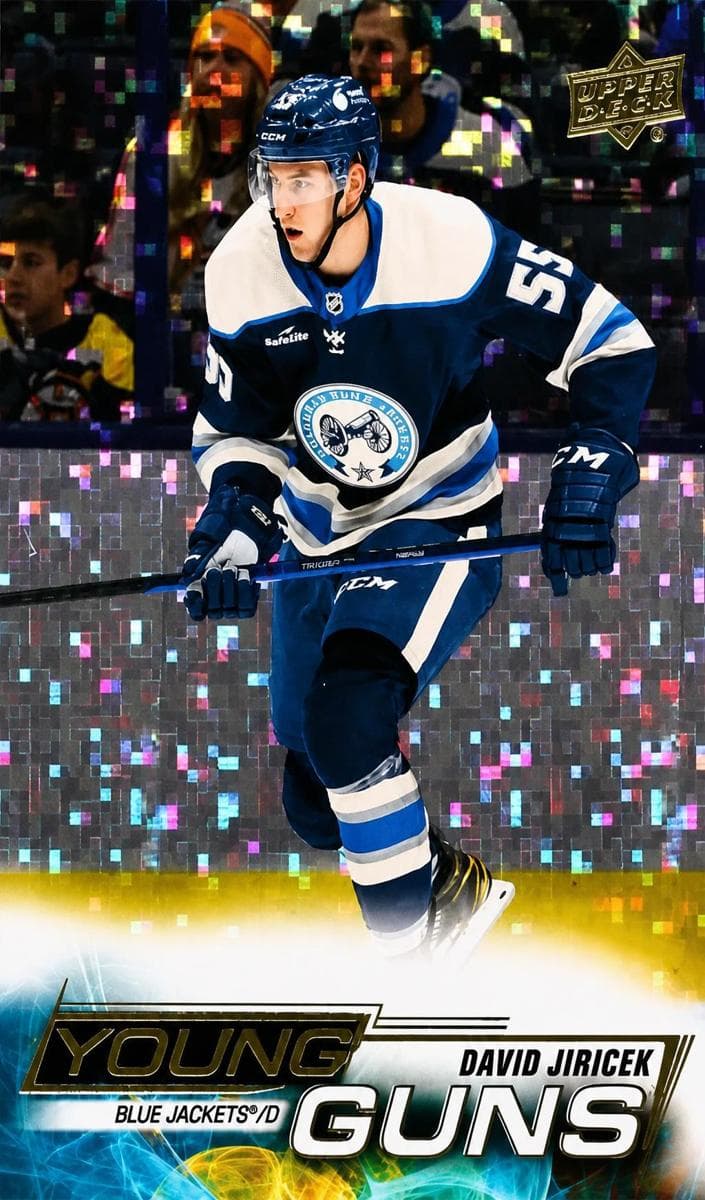 David Jiricek trading card