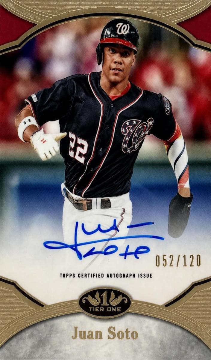 Juan Soto 2020 topps