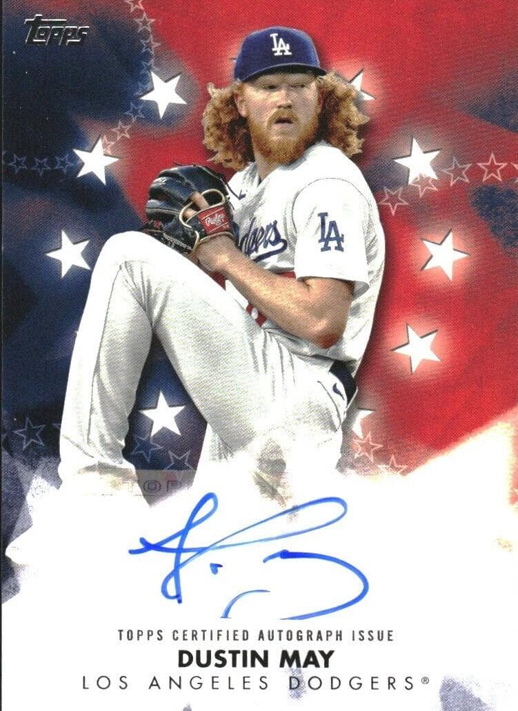 Dustin May trading card