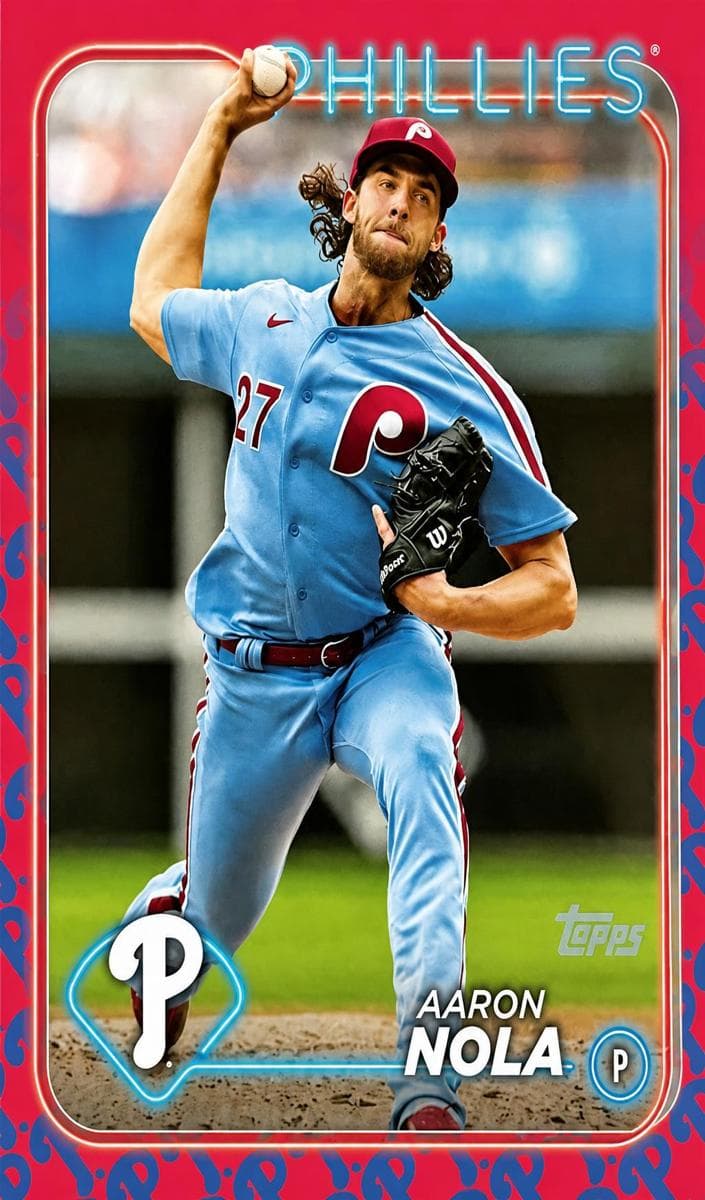 Aaron Nola 2024 topps Topps