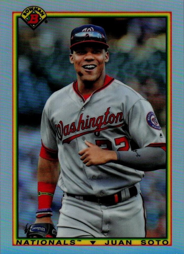 Juan Soto 2020 bowman Bowman