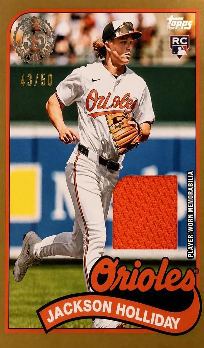 Jackson Holliday 2024 topps Topps Update