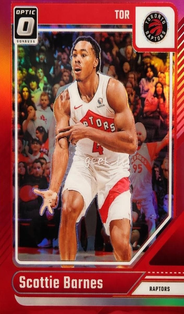 Scottie Barnes 2024 panini Donruss Optic