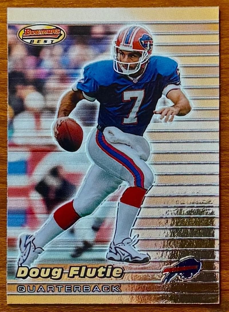 Doug Flutie 1999 bowman
