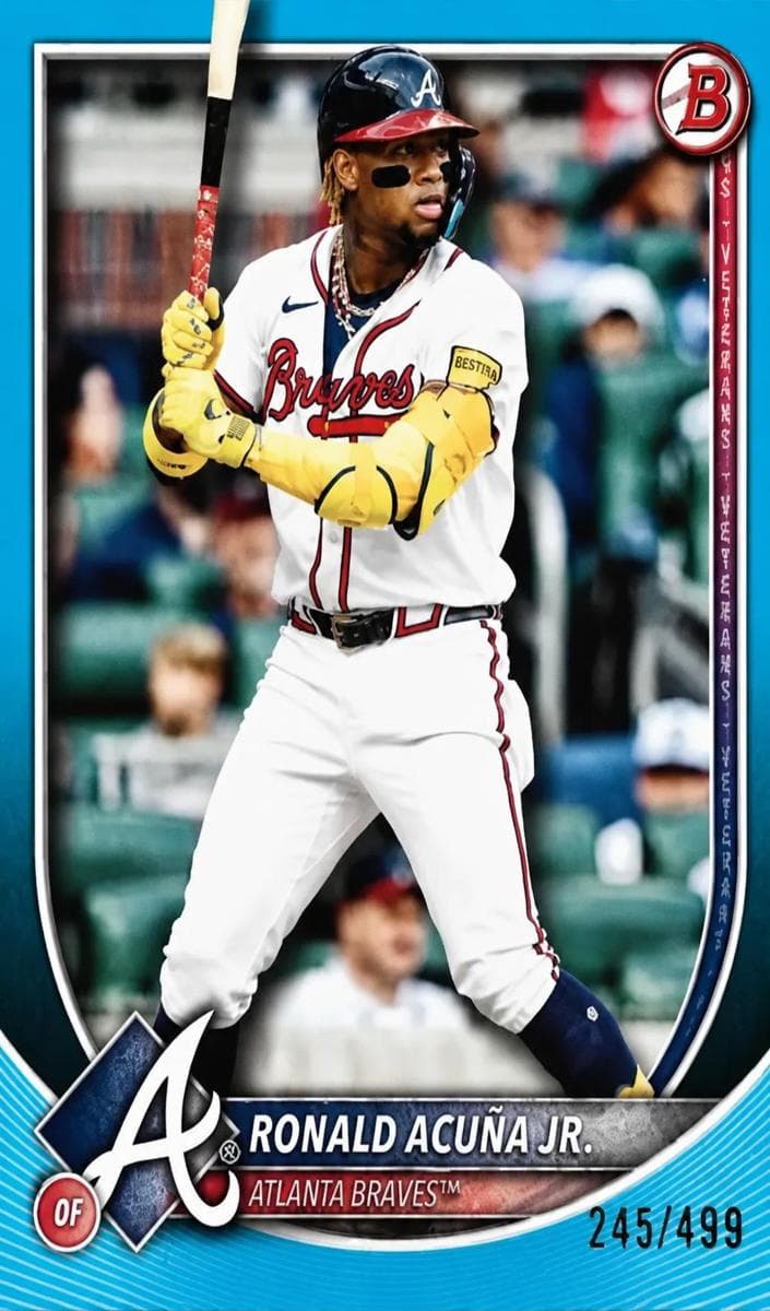 Ronald Acuña Jr. 2025 bowman Bowman