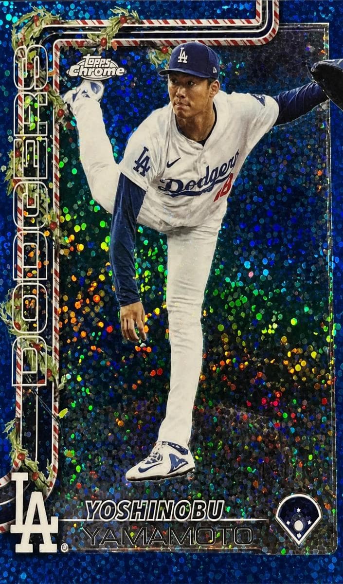 Yoshinobu Yamamoto 2025 topps