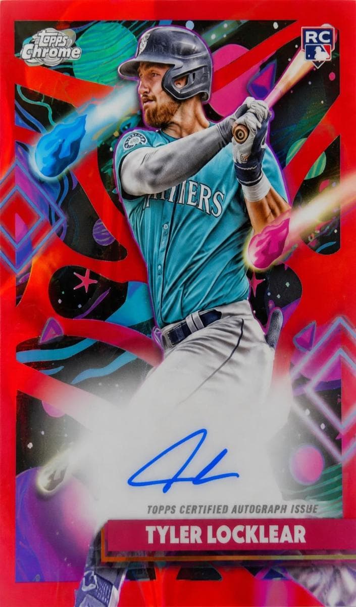 Tyler Locklear 2025 topps Topps Cosmic Chrome