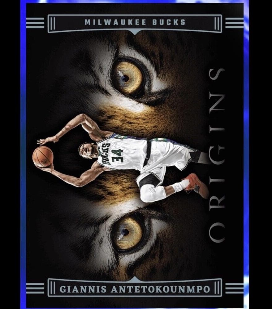 Giannis Antetokounmpo 2022 panini Panini Origins