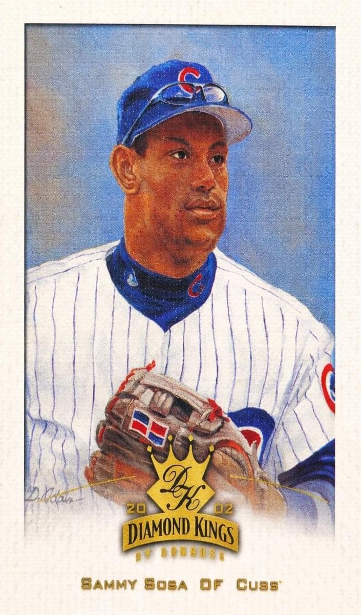 Sammy Sosa 2002 panini
