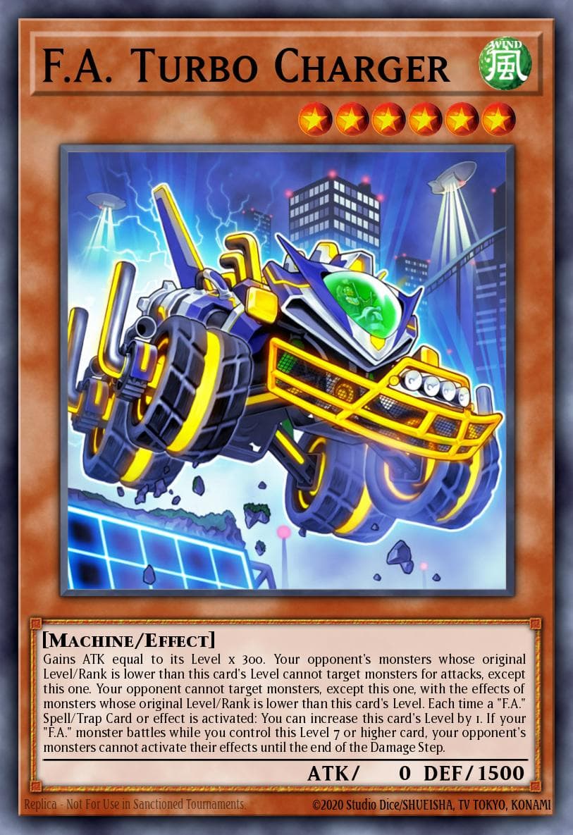 F.A. Turbo Charger 2018 Yu-Gi-Oh!
