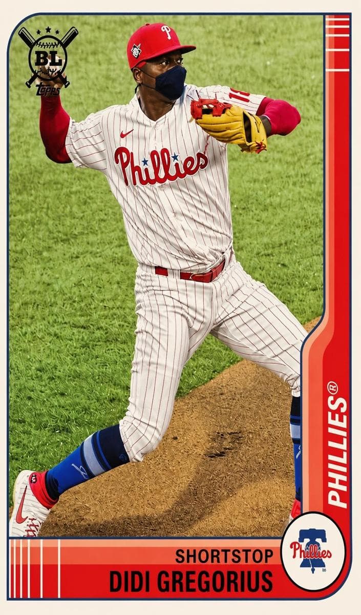 Didi Gregorius 2021 topps Topps Big League