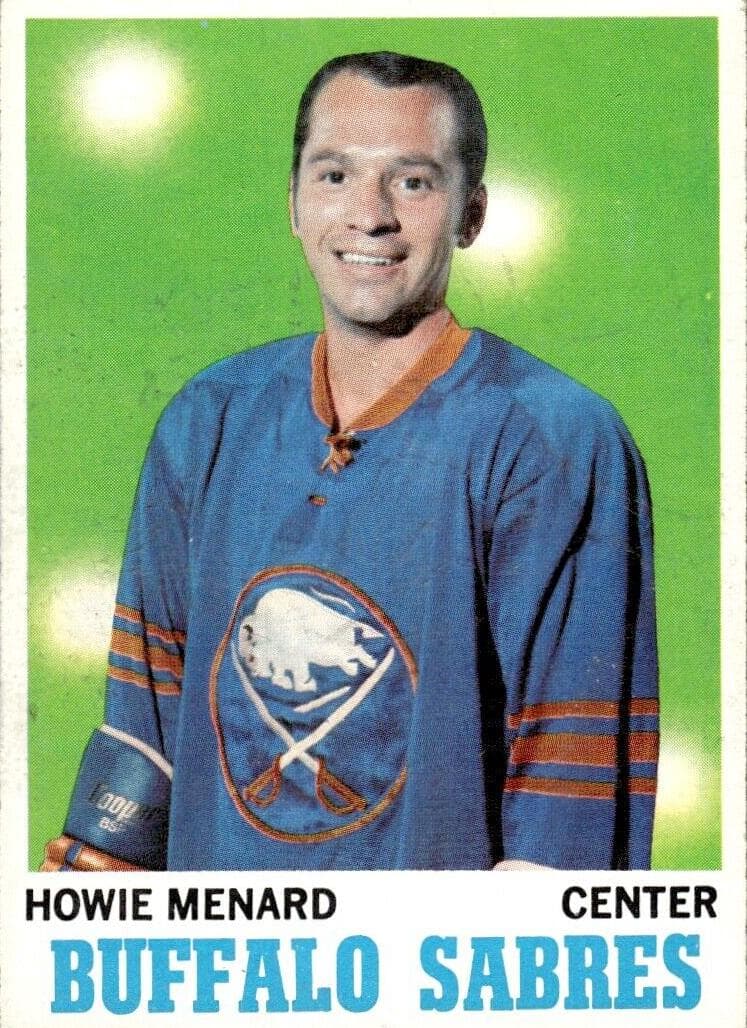 Howie Menard 1970 topps Topps
