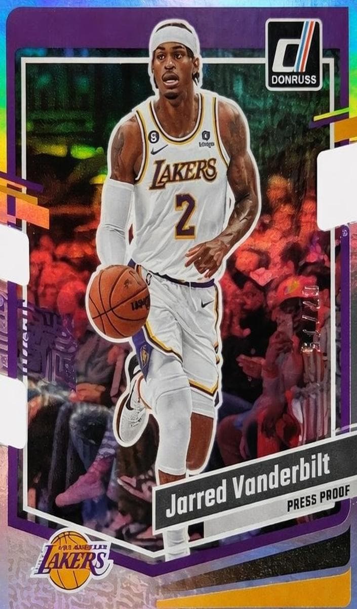 Jarred Vanderbilt 2023 panini Donruss