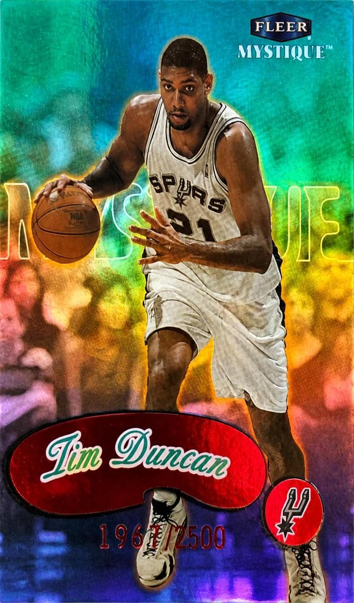 Tim Duncan 1999 fleer Mystique