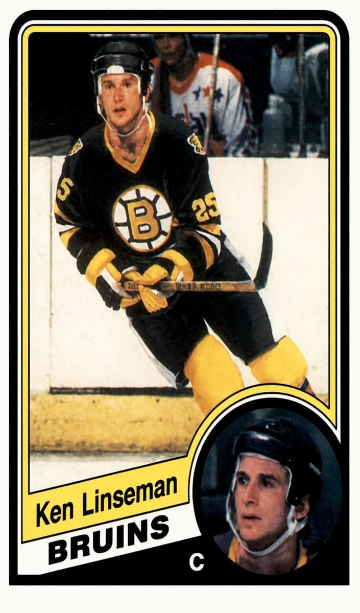 Ken Linseman trading card