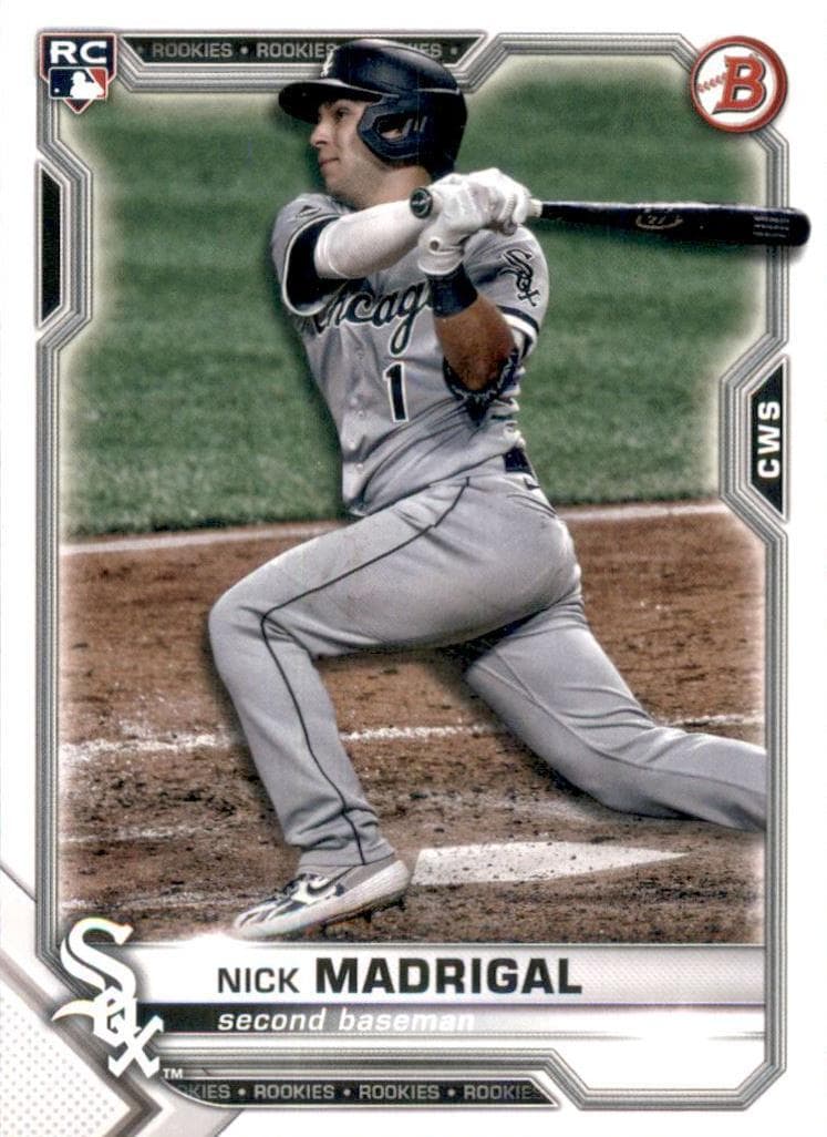 Nick Madrigal 2021 bowman Bowman