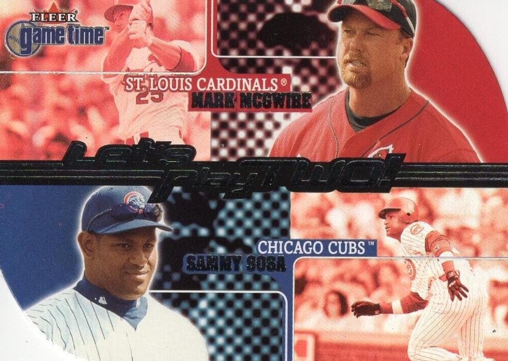 Mark McGwire 2001 fleer Game Time